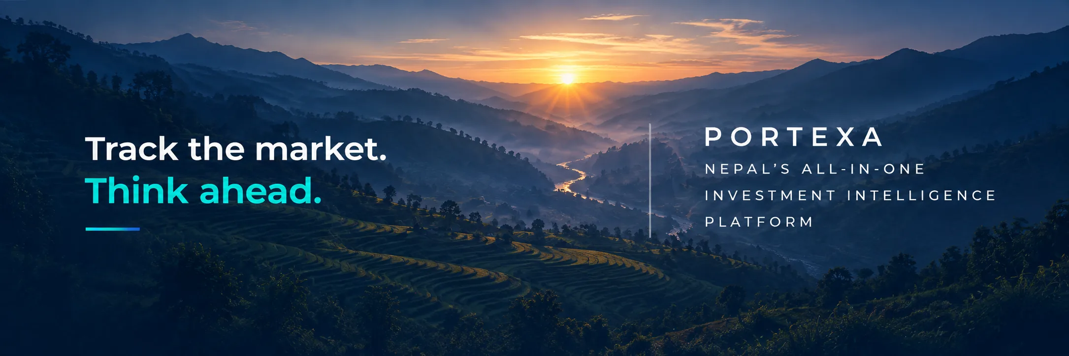 Track the market. Think ahead. — Portexa, Nepal’s all-in-one investment intelligence platform.